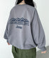 JEEP(ジープ)/バックプリント プルオーバー スウェット/Back Point Raglan Sweatshirt | AT2253071 | ダークグレー