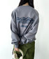 JEEP(ジープ)/バックプリント プルオーバー スウェット/Back Point Raglan Sweatshirt | AT2253071 | ダークグレー