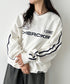JEEP(ジープ)/サイドライン Vネック プルオーバー スウェット/CHEROKEE V-neck Sweatshirt | AT2253072 | ホワイト
