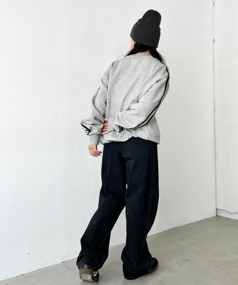 JEEP(ジープ)/サイドライン Vネック プルオーバー スウェット/CHEROKEE V-neck Sweatshirt | AT2253072 | グレー