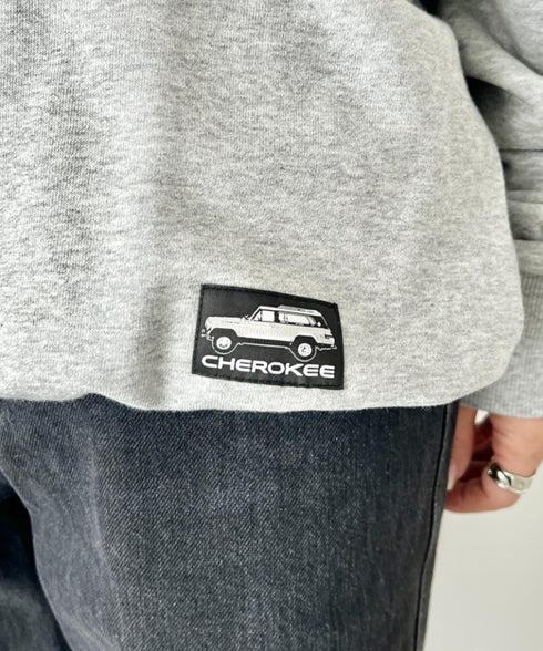 JEEP(ジープ)/サイドライン Vネック プルオーバー スウェット/CHEROKEE V-neck Sweatshirt | AT2253072 | グレー