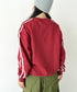 JEEP(ジープ)/サイドライン Vネック プルオーバー スウェット/CHEROKEE V-neck Sweatshirt | AT2253072 | バーガンディー