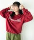 JEEP(ジープ)/サイドライン Vネック プルオーバー スウェット/CHEROKEE V-neck Sweatshirt | AT2253072 | バーガンディー