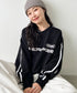 JEEP(ジープ)/サイドライン Vネック プルオーバー スウェット/CHEROKEE V-neck Sweatshirt | AT2253072 | ブラック