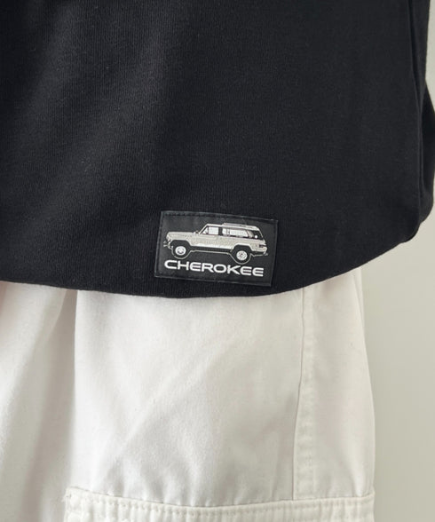 JEEP(ジープ)/サイドライン Vネック プルオーバー スウェット/CHEROKEE V-neck Sweatshirt | AT2253072 | ブラック