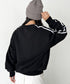 JEEP(ジープ)/サイドライン Vネック プルオーバー スウェット/CHEROKEE V-neck Sweatshirt | AT2253072 | ブラック