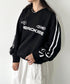 JEEP(ジープ)/サイドライン Vネック プルオーバー スウェット/CHEROKEE V-neck Sweatshirt | AT2253072 | ブラック
