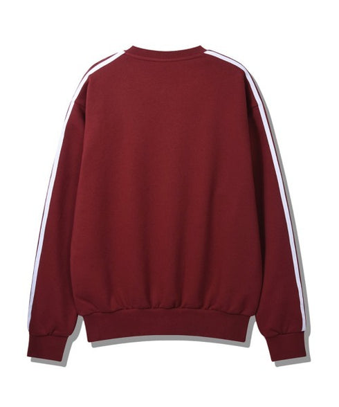 JEEP(ジープ)/サイドライン Vネック プルオーバー スウェット/CHEROKEE V-neck Sweatshirt | AT2253072 | バーガンディー