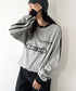 JEEP(ジープ)/サイドライン 配色 ロンT ロングスリーブTシャツ/CHEROKEE Long T-shirt | AT2253073 | グレー