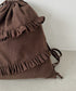 スエードライクフリルナップサック | CL1256032 | ブラウン