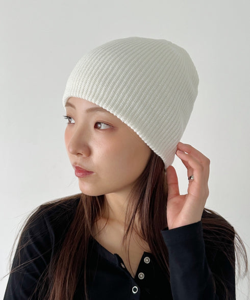【11色展開】シンプルビーニー | CL5256036 | ホワイト