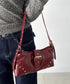 バックルベルトショルダーバッグ | BA1256036 | レッド
