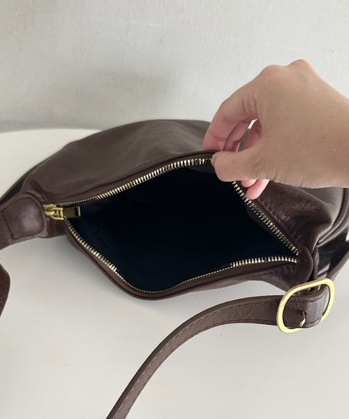 PUコンパクトショルダーバッグ | WR1256015 | ブラウン