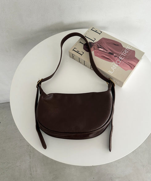 PUコンパクトショルダーバッグ | WR1256015 | ブラウン