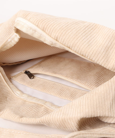 ダブルベルトキャンバス２WAYショルダーバッグ | WR1256017 | ライトベージュ