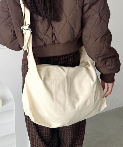 ダブルベルトキャンバス２WAYショルダーバッグ | WR1256017 | アイボリー