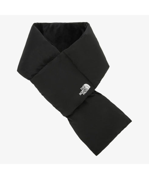THE NORTH FACE(ザ・ノースフェイス)/T-BALL MUFFLER/ブランドロゴ ワンポイント ダウンマフラー パディングマフラー | IM6253074 | ブラック