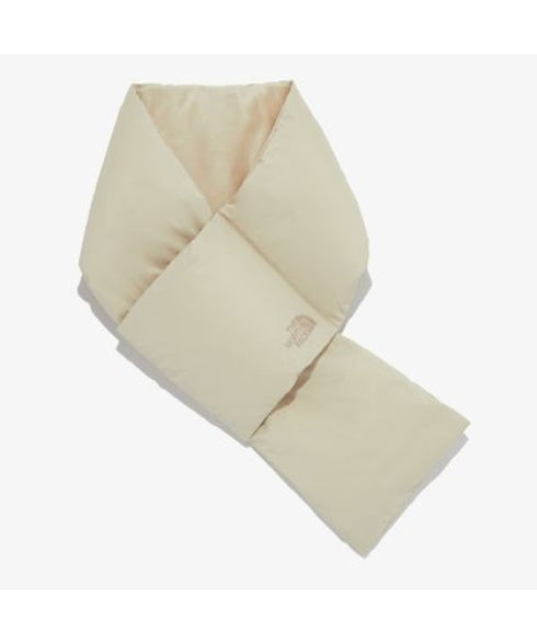 THE NORTH FACE(ザ・ノースフェイス)/T-BALL MUFFLER/ブランドロゴ ワンポイント ダウンマフラー パディングマフラー | IM6253074 | クリーム