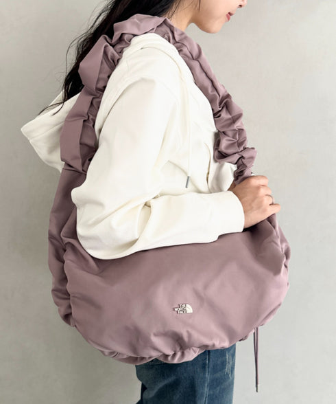 THE NORTH FACE(ザ・ノースフェイス)/A4対応 軽量 大容量 ショルダー 肩掛けバッグ シャーリング ホーボーバッグ/BONNEY HOBO BAG L | IM1253075 | ピンク