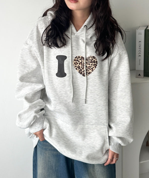 オーバーサイズプリントスウェットプルパーカー　フーディー | WR2256034 | その他5