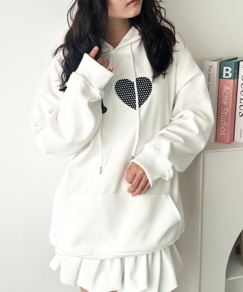 オーバーサイズプリントスウェットプルパーカー　フーディー | WR2256034 | その他1