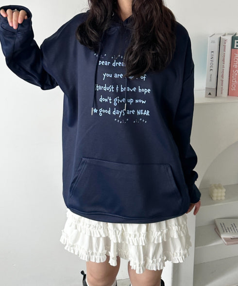 オーバーサイズプリントスウェットプルパーカー　フーディー | WR2256034 | その他11