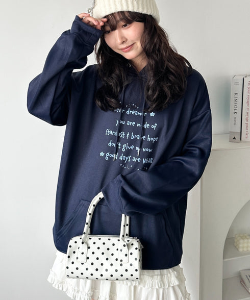 オーバーサイズプリントスウェットプルパーカー　フーディー | WR2256034 | その他11