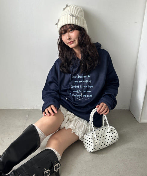 オーバーサイズプリントスウェットプルパーカー　フーディー | WR2256034 | その他11