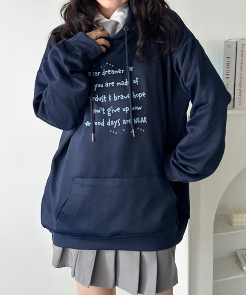 オーバーサイズプリントスウェットプルパーカー　フーディー | WR2256034 | その他11