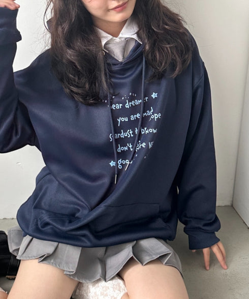 オーバーサイズプリントスウェットプルパーカー　フーディー | WR2256034 | その他11