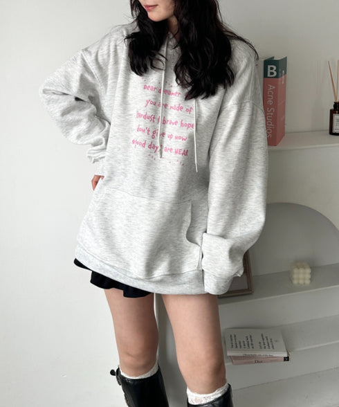 オーバーサイズプリントスウェットプルパーカー　フーディー | WR2256034 | その他12