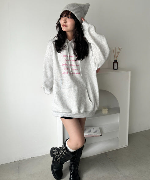 オーバーサイズプリントスウェットプルパーカー　フーディー | WR2256034 | その他12