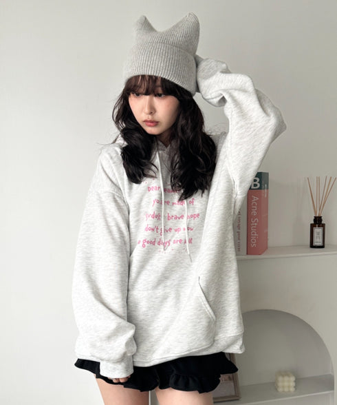 オーバーサイズプリントスウェットプルパーカー　フーディー | WR2256034 | その他12