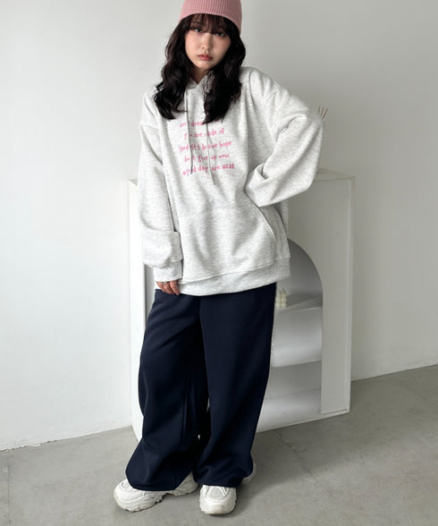 オーバーサイズプリントスウェットプルパーカー　フーディー | WR2256034 | その他12
