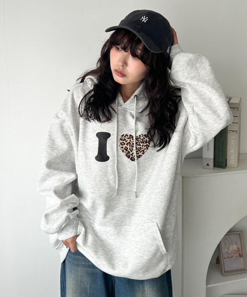 オーバーサイズプリントスウェットプルパーカー　フーディー | WR2256034 | その他5