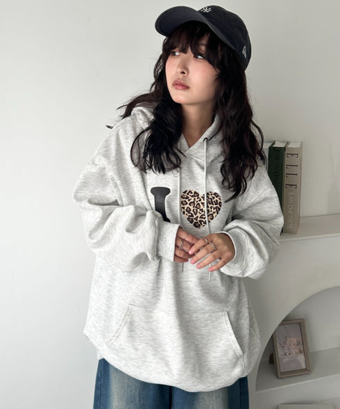 オーバーサイズプリントスウェットプルパーカー　フーディー | WR2256034 | その他5