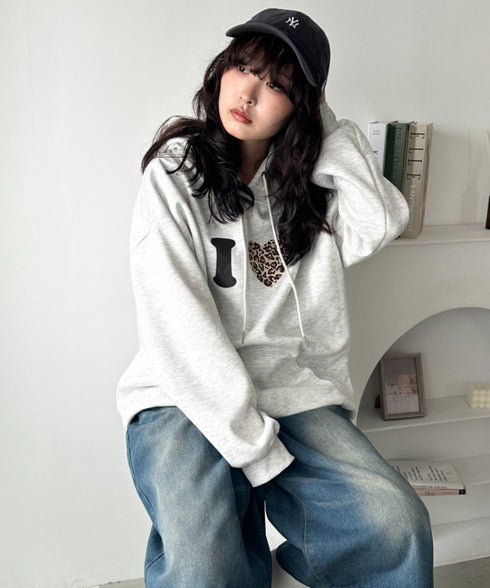 オーバーサイズプリントスウェットプルパーカー　フーディー | WR2256034 | その他5