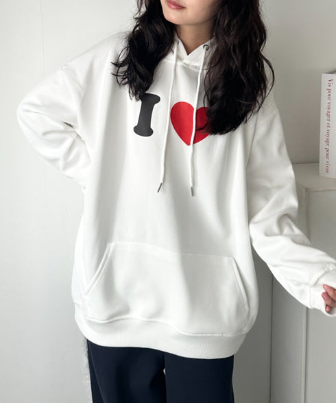 オーバーサイズプリントスウェットプルパーカー　フーディー | WR2256034 | その他3