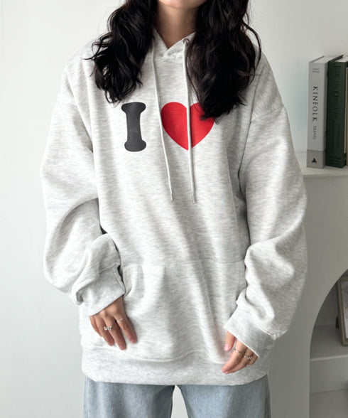 オーバーサイズプリントスウェットプルパーカー　フーディー | WR2256034 | その他6