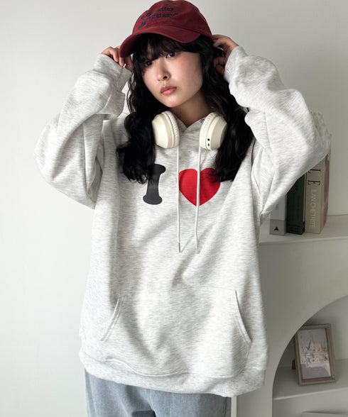 オーバーサイズプリントスウェットプルパーカー　フーディー | WR2256034 | その他6