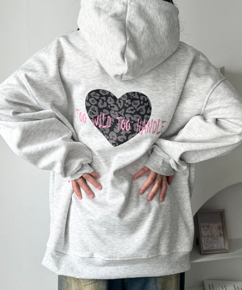 オーバーサイズプリントスウェットプルパーカー　フーディー | WR2256034 | その他9