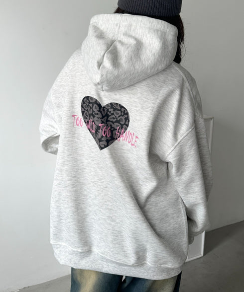 オーバーサイズプリントスウェットプルパーカー　フーディー | WR2256034 | その他9