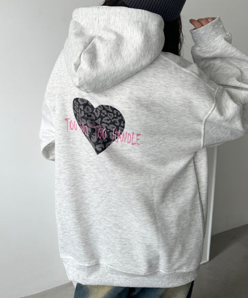 オーバーサイズプリントスウェットプルパーカー　フーディー | WR2256034 | その他9