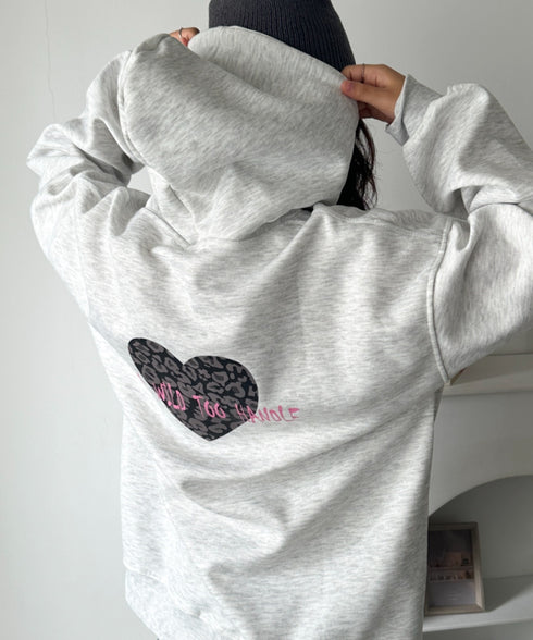 オーバーサイズプリントスウェットプルパーカー　フーディー | WR2256034 | その他9