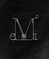 MUCENT(ムセント)/A4サイズ対応 軽量 ショルダーバッグ ポーチ付き/ECLAT METAL LOGO CROSS BAG | AT1253082 | ブラック