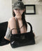 MUCENT(ムセント)/2WAY ショルダー クロスバッグ/BARB METAL LOGO 2-WAY EYELET CROSS BAG | AT1253083 | ブラック