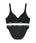 MUCENT(ムセント)/ノンワイヤー ブラ＆ショーツ 上下 セット/AUREN NO-WIRE OUT BAND BRALETTE PANTY SET | AT2253088 | ブラック