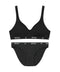 MUCENT(ムセント)/ノンワイヤー ブラ＆ショーツ 上下 セット/AUREN NO-WIRE OUT BAND BRALETTE PANTY SET | AT2253088 | ブラック