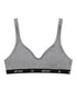 MUCENT(ムセント)/ノンワイヤー ブラ＆ショーツ 上下 セット/AUREN NO-WIRE OUT BAND BRALETTE PANTY SET | AT2253088 | グレー