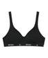 MUCENT(ムセント)/ノンワイヤー ブラ＆ショーツ 上下 セット/AUREN NO-WIRE OUT BAND BRALETTE PANTY SET | AT2253088 | ブラック